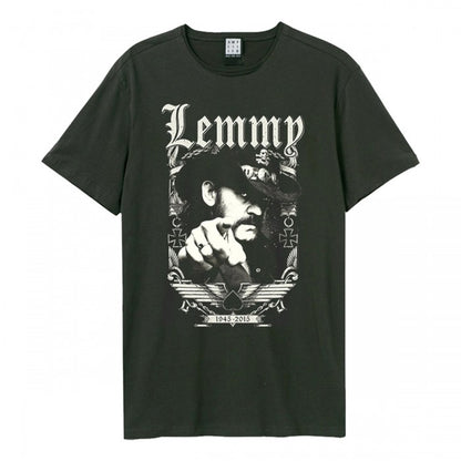Front - Amplified Unisex Adult 1945 Lemmy T-Shirt