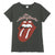 Front - Amplified Womens/Ladies Vintage Tongue The Rolling Stones T-Shirt