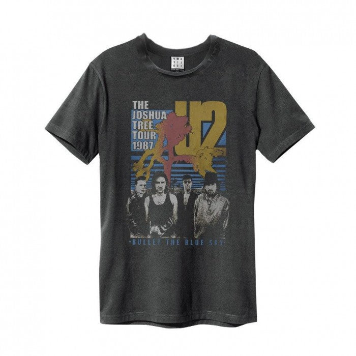 Front - Amplified Unisex Adult Bullet The Blue Sky U2 T-Shirt