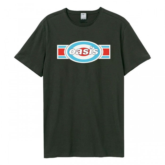 Front - Amplified Unisex Adult Oval Stripes Oasis T-Shirt