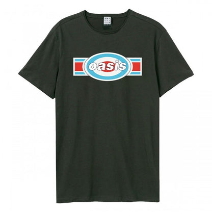 Front - Amplified Unisex Adult Oval Stripes Oasis T-Shirt