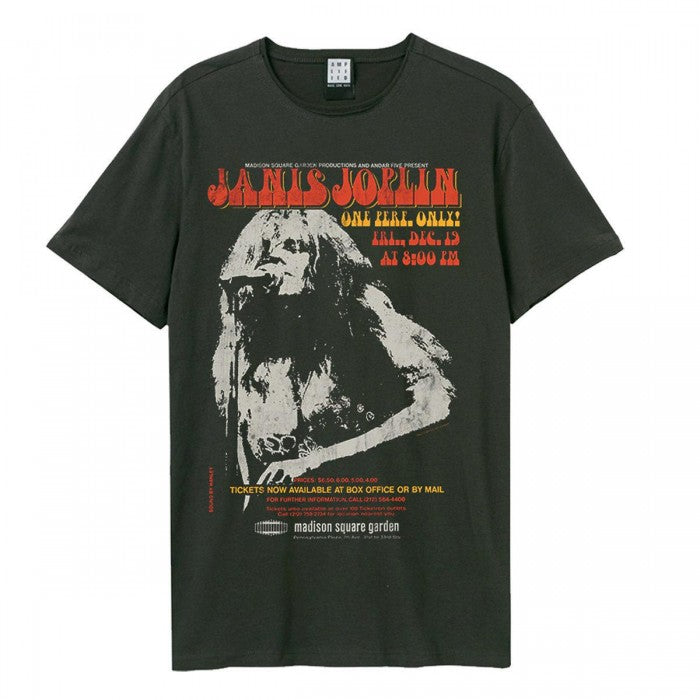 Front - Amplified Unisex Adult Madison Square Janis Joplin T-Shirt