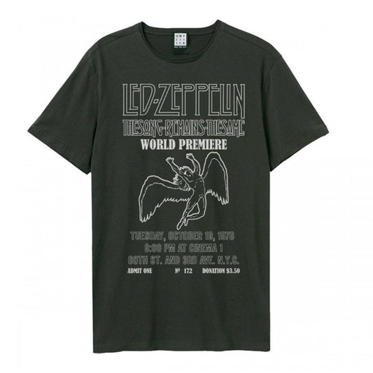 Front - Amplified Unisex Adult The Song Remains The Same Led Zeppelin T-Shirt