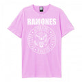 Front - Amplified Unisex Adult Ramones Logo T-Shirt