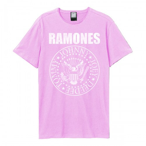 Front - Amplified Unisex Adult Ramones Logo T-Shirt
