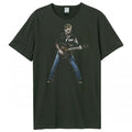 Front - Amplified Unisex Adult Stripped Back George Michael T-Shirt