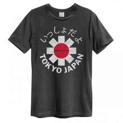 Front - Amplified Unisex Adult Tokyo Japan Red Hot Chili Peppers T-Shirt