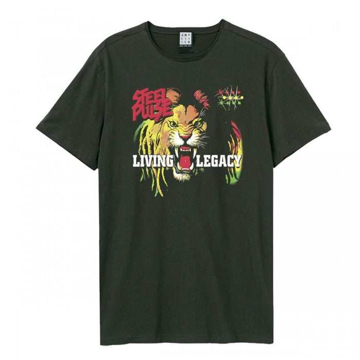 Front - Amplified Unisex Adult Living Legacy Steel Pulse T-Shirt