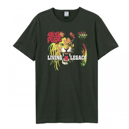 Front - Amplified Unisex Adult Living Legacy Steel Pulse T-Shirt