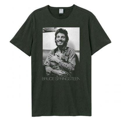 Front - Amplified Unisex Adult Bruce Springsteen Vintage T-Shirt