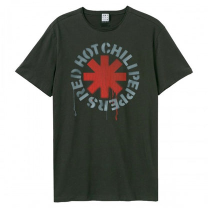 Front - Amplified Unisex Adult Red Hot Chili Peppers Logo T-Shirt