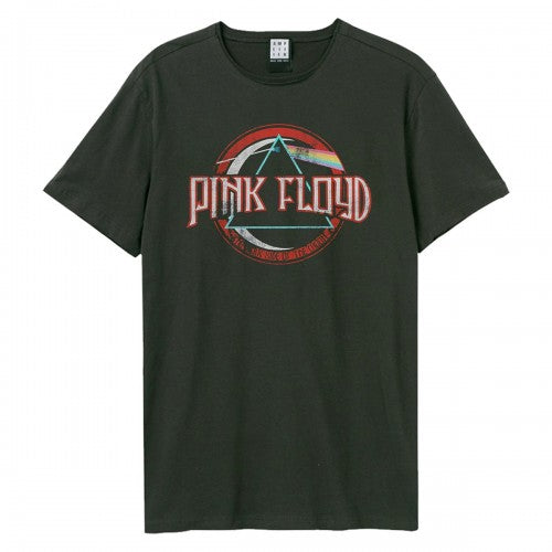 Front - Amplified Unisex Adult On The Run Pink Floyd Crew Neck T-Shirt