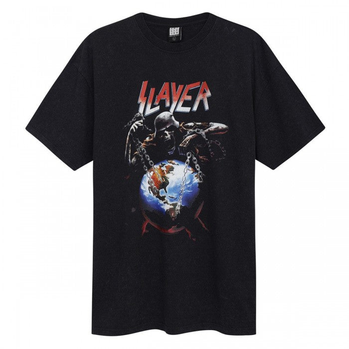 Front - Amplified Unisex Adult Intourvention Slayer T-Shirt