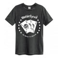 Front - Amplified Unisex Adult Ace Cards Motorhead T-Shirt