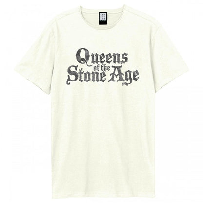 Front - Amplified Unisex Adult Queens Of The Stone Age Logo T-Shirt