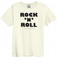 Front - Amplified Unisex Adult Rock N Roll Liam Gallagher Vintage T-Shirt