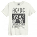 Front - AC/DC Unisex Adult Highway To Hell Tour AC/DC Vintage T-Shirt