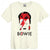 Front - Amplified Unisex Adult Aladdin Sane David Bowie Vintage T-Shirt