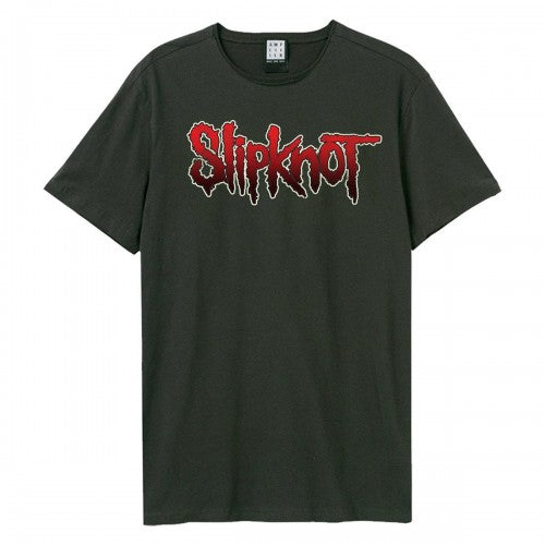 Front - Amplified Unisex Adult Slipknot Logo T-Shirt