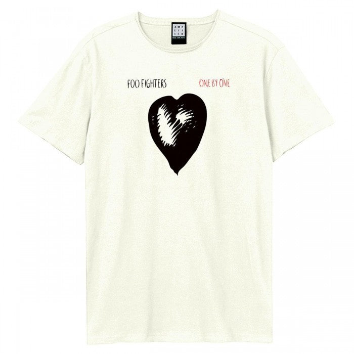 Front - Amplified Unisex Adult Classic One By One Cover Foo Fighters Vintage T-Shirt