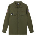Front - Amplified Mens Iron Maiden Military Overshirt