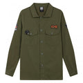 Front - Amplified Mens AC/DC Military Overshirt