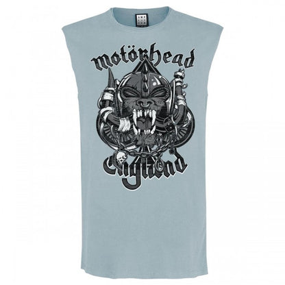 Front - Amplified Unisex Adult Snaggletooth Crest Motorhead Tank Top