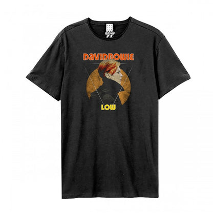 Front - Amplified Unisex Adult Low David Bowie T-Shirt