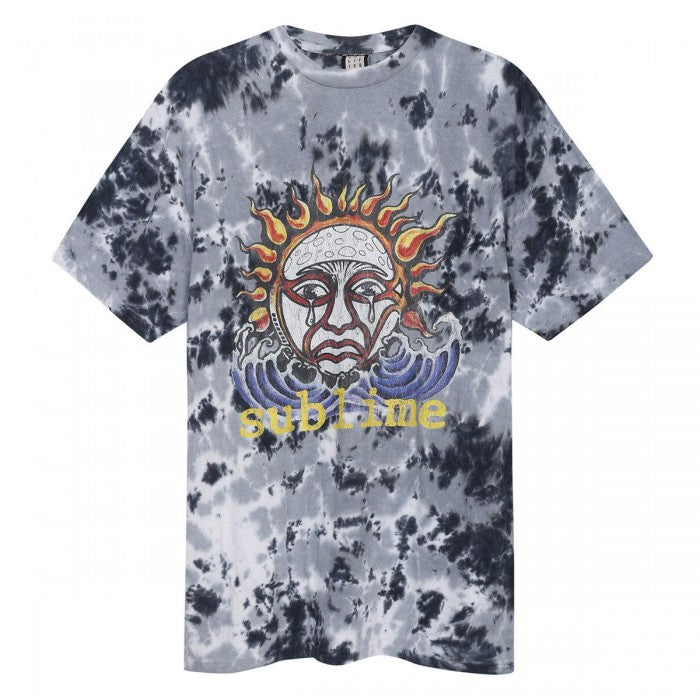 Front - Amplified Unisex Adult Ska Sun Logo Sublime T-Shirt