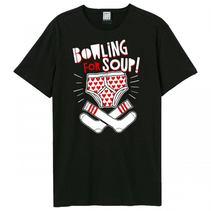 Front - Amplified Unisex Adult Pants And Socks Bowling For Soup T-Shirt