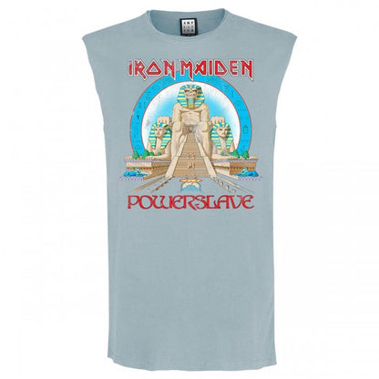Front - Amplified Unisex Adult Powerslave Iron Maiden Tank Top