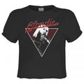 Front - Amplified Womens/Ladies 74 Blondie Crop T-Shirt