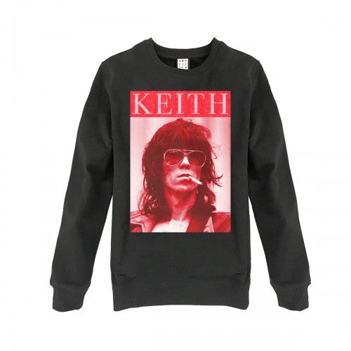 Front - Amplified Unisex Adult Kool Keef The Rolling Stones Sweatshirt