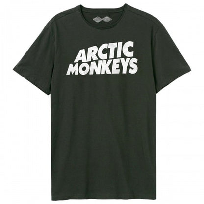 Front - Amplified Unisex Adult Wave Logo T-Shirt