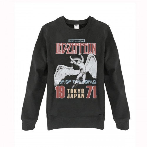Front - Amplified Unisex Adult Tokyo 71 Led Zeppelin Sweatshirt
