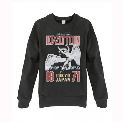 Front - Amplified Unisex Adult Tokyo 71 Led Zeppelin Sweatshirt