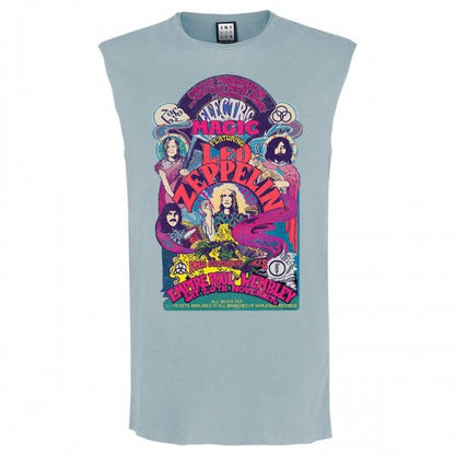 Front - Amplified Unisex Adult Electric Magic Led Zeppelin Sleeveless Tank Top