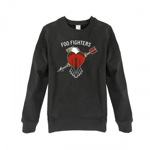 Front - Amplified Unisex Adult Eagle Tattoo Foo Fighters Sweatshirt