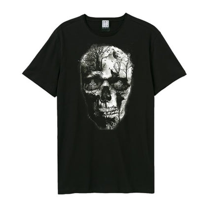 Front - Amplified Unisex Adult Shadows Graveyard T-Shirt