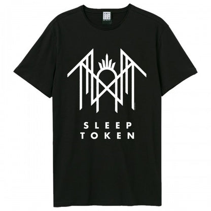 Front - Amplified Unisex Adult Crystalina Logo Sleep Token T-Shirt