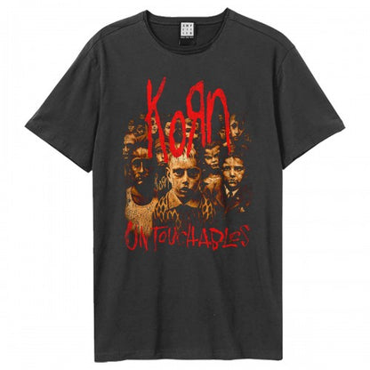 Front - Amplified Unisex Adult Untouchables Korn T-Shirt