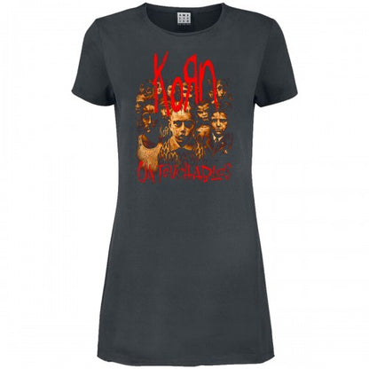 Front - Amplified Womens/Ladies Untouchables Korn T-Shirt
