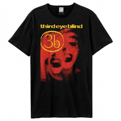 Front - Amplified Unisex Adult Self Titled 97 Third Eye Blind T-Shirt