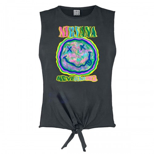 Front - Amplified Womens/Ladies Scribble Nirvana Sleeveless Tank Top