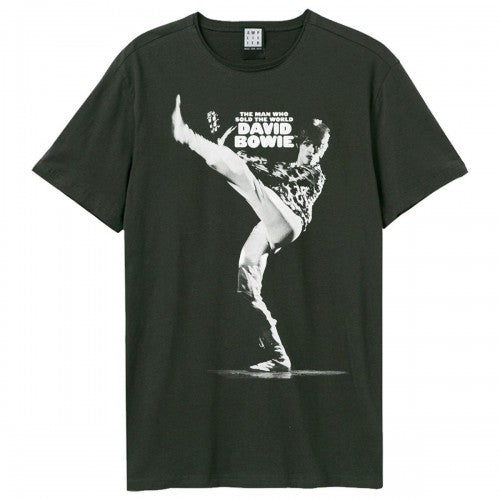 Front - Amplified Unisex Adult The Man Who Sold The World David Bowie T-Shirt