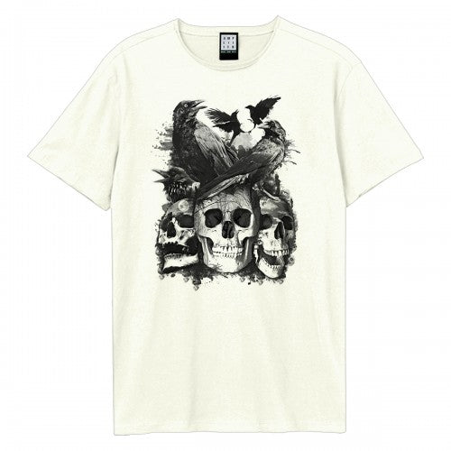 Front - Amplified Unisex Adult Crows And Darkness T-Shirt