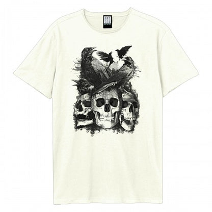 Front - Amplified Unisex Adult Crows And Darkness T-Shirt