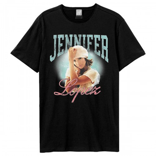 Front - Amplified Unisex Adult Jennifer Lopez T-Shirt