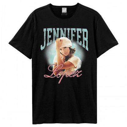 Front - Amplified Unisex Adult Jennifer Lopez T-Shirt