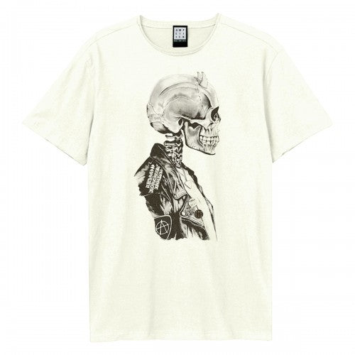 Front - Amplified Unisex Adult Death Of Punk Rock T-Shirt